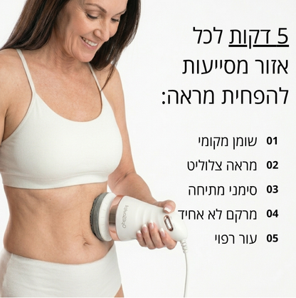 מכשיר עיסוי חשמלי מבית אופטילר - ™OptiSculpt