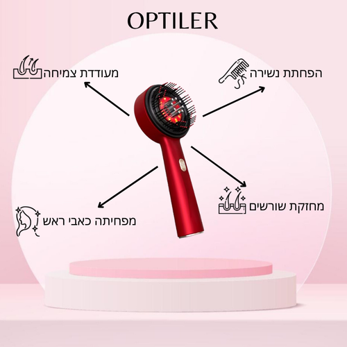 מברשת עיסוי חשמלית מבית אופטילר