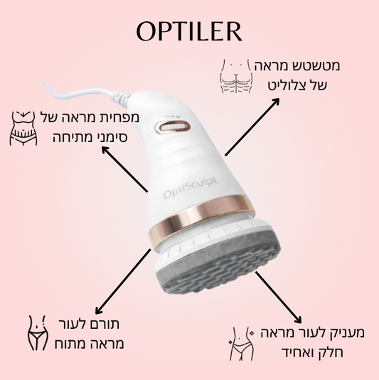 מכשיר עיסוי חשמלי מבית אופטילר - ™OptiSculpt
