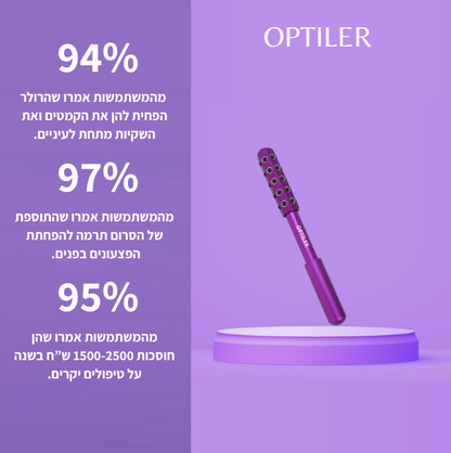רולר לעור הפנים מבית אופטילר