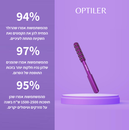 רולר לעור הפנים מבית אופטילר